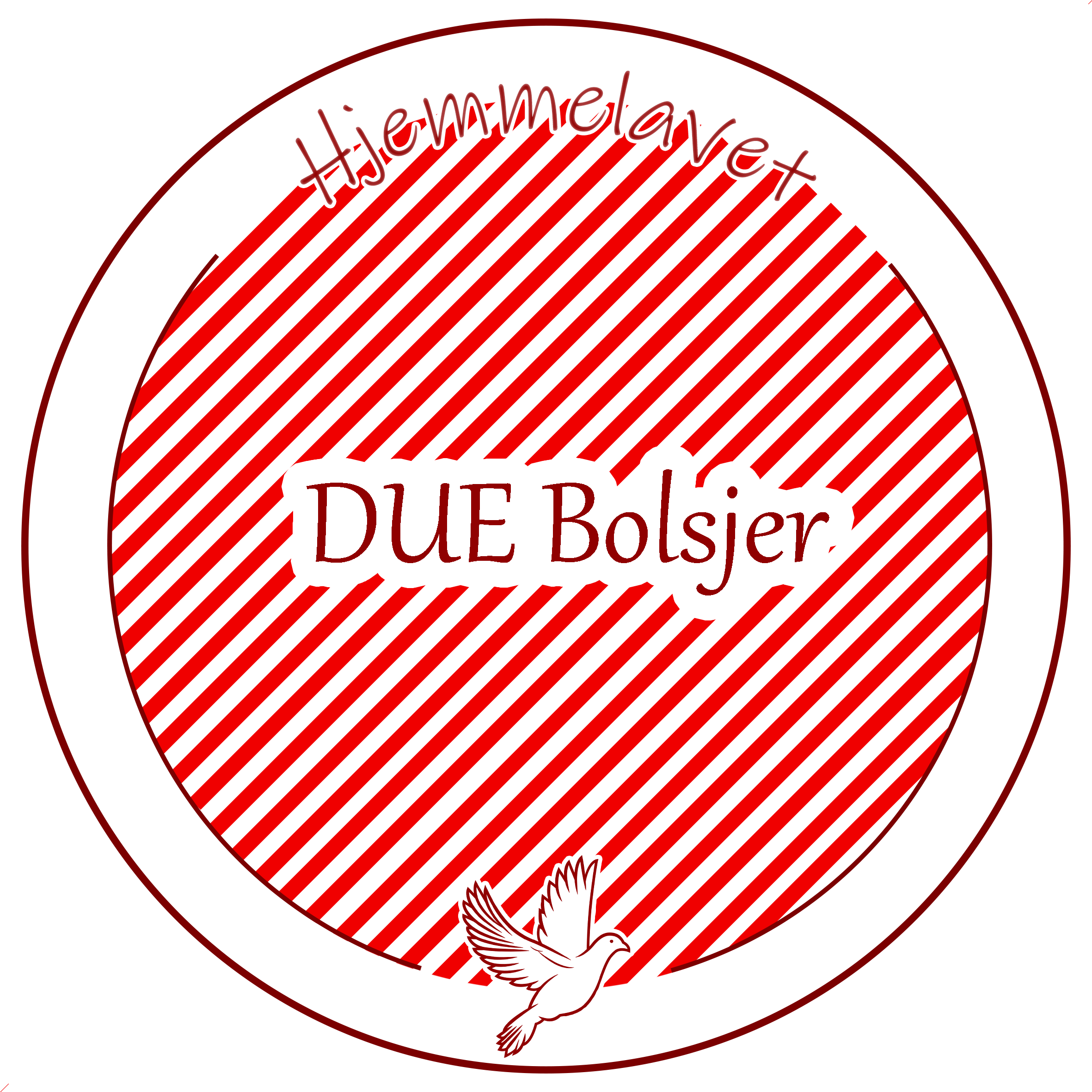 Due hjemmelavet bolsjer